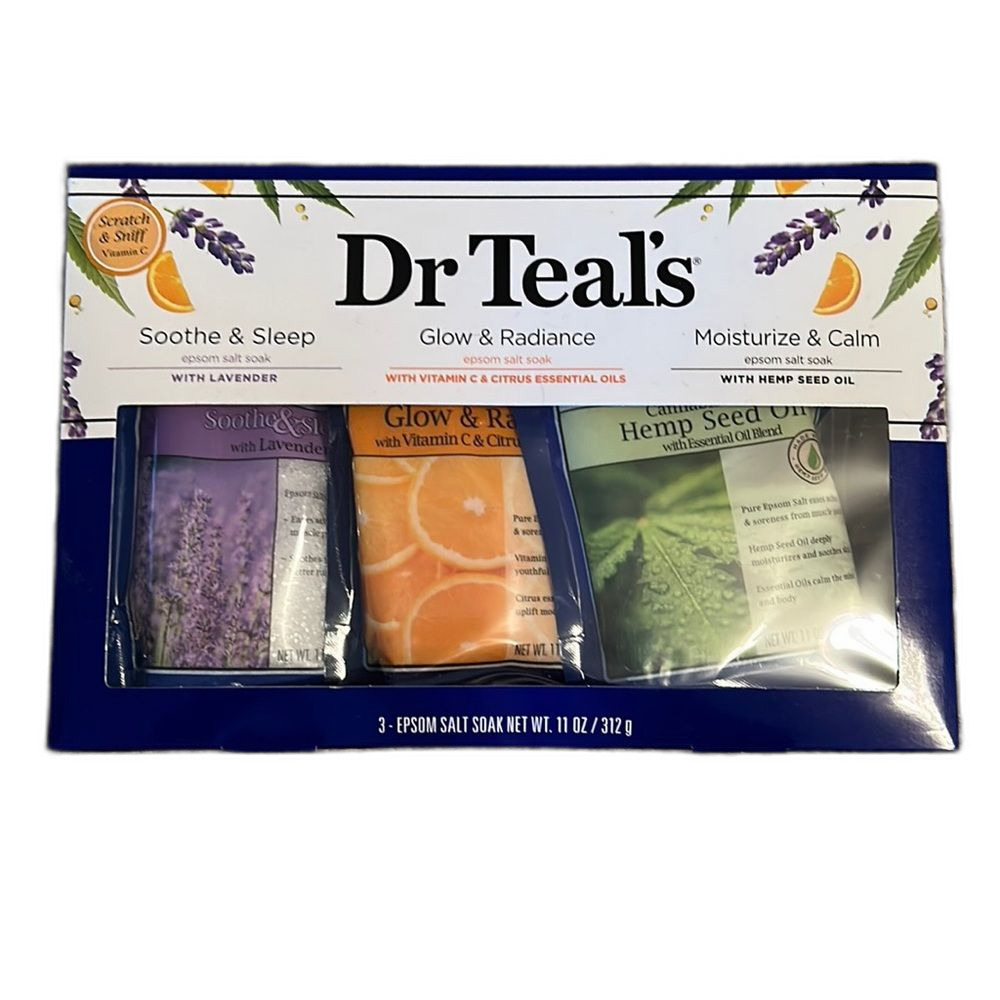 Dr Teal’s Salt Soak Gift Set